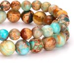 Bivei Natural Semi Precious Gemstone Beads Bracelet for Women - Tree of Life and Leaf Charm Energy Healing Reiki Crystal Stretch Bracelets - Image 5